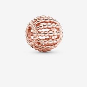 PANDORA Beaded open work charm